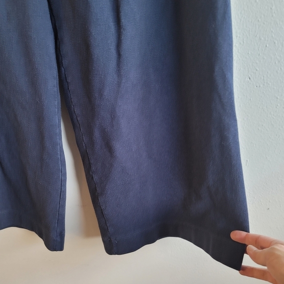 Sundry Bungee Wide-Leg Pant, Navy, Size 1 (XS) - Picture 10 of 11